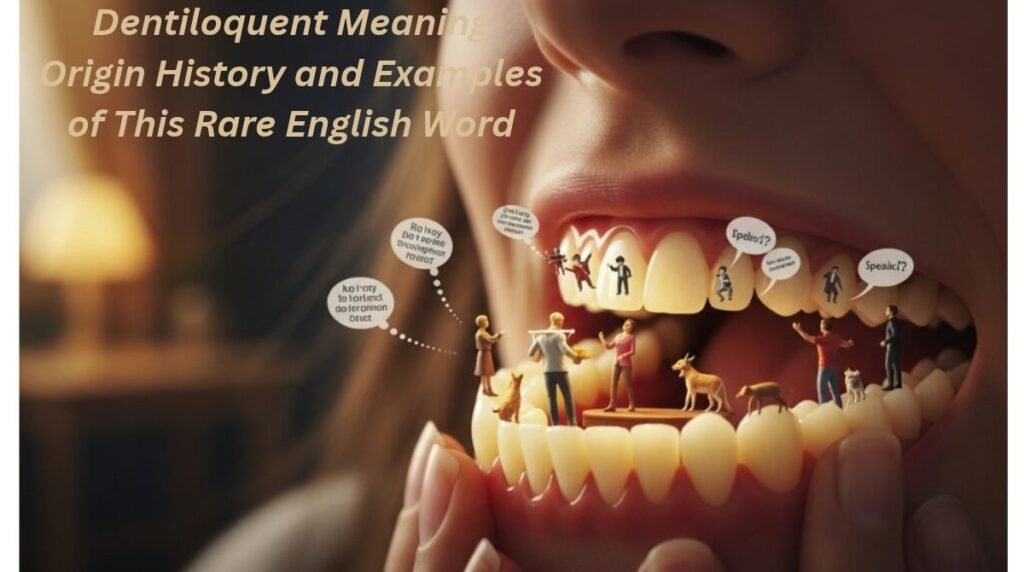 Dentiloquent: Meaning, Origin, History and Examples of This Rare English Word